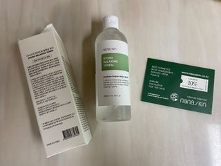 나나스킨 하이드로릴렉싱토너 — 5점을 준 리뷰어가 2021년 6월 올린 사용 사진