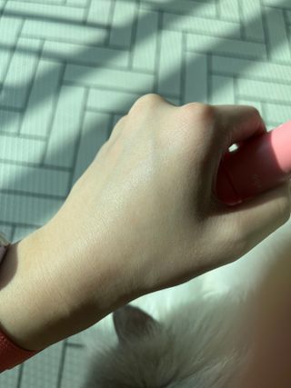 스킨큐어 산다화 카멜리아 안티 링클 멀티밤 — 5점을 준 리뷰어가 2023년 1월 올린 사용 사진