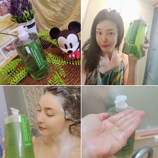 닥터시드 티트리 앤 라임 비건 지성케어 쿨 탈모 샴푸 (1000ml) — 5점을 준 리뷰어가 2023년 12월 올린 사용 사진