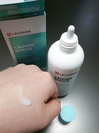 리더스코스메틱 리더스 카밍 바이오틱스 에센스 워터 — 5점을 준 리뷰어가 2021년 3월 올린 사용 사진