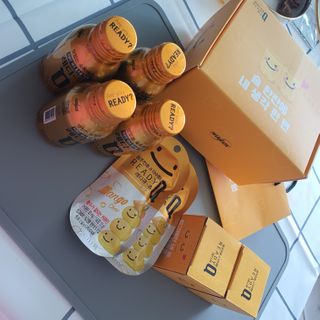 발그레 소주잔 증정, 숙취해소 레디큐 스페셜 에디션 — 5점을 준 리뷰어가 2021년 2월 올린 사용 사진