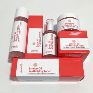 아이앤립 / EYENLIP 아이앤립 연어오일 리바이탈라이징 토너+앰플+크림 3종 세트 — 4.5점을 준 리뷰어가 2021년 5월 올린 사용 사진