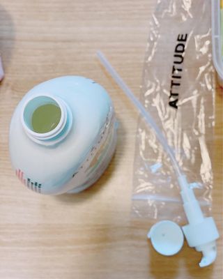 에티튜드 천연 젖병세정제 무향 700ml 1종 주방세제 EWG올그린 순한 비건 세제 — 5점을 준 리뷰어가 2022년 8월 올린 사용 사진