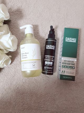 다슈코리아 다슈 데일리 안티 헤어로스 허브 헤어토닉 150ml — 5점을 준 리뷰어가 2021년 1월 올린 사용 사진