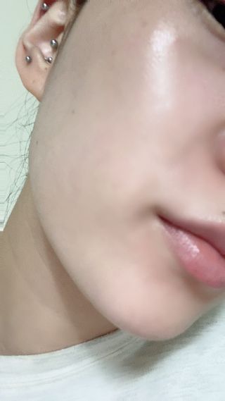 키노닉스 로지 톤업 선밀크 — 5점을 준 리뷰어가 2021년 8월 올린 사용 사진