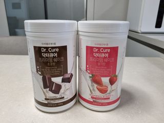 뉴트리션팩토리 닥터큐어 프리미엄쉐이크 다이어트쉐이크 — 4점을 준 리뷰어가 2021년 9월 올린 사용 사진