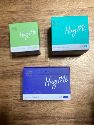 허그미 유기농 순면커버 생리대 중형+팬티라이너+오버나이트 — 4.5점을 준 리뷰어가 2021년 6월 올린 사용 사진