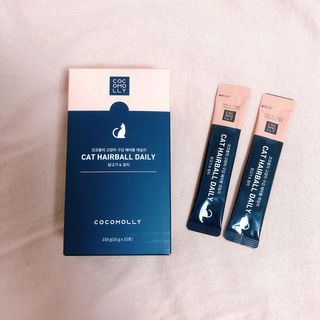 코코몰리 고양이 구강• 헤어볼 데일리 /신장• 요로 데일리 — 4.5점을 준 리뷰어가 2021년 1월 올린 사용 사진
