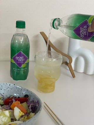 몽베스트 Montbest with Sparkling water Lime20병 — 5점을 준 리뷰어가 2022년 8월 올린 사용 사진