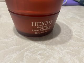 약손명가코스메틱 헤르비스 아로마 크림팩 50ml — 5점을 준 리뷰어가 2021년 5월 올린 사용 사진