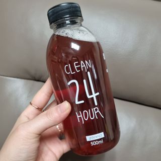 클린24시간 1BOX(5포) + 전용보틀(500ml) — 4점을 준 리뷰어가 2022년 9월 올린 사용 사진