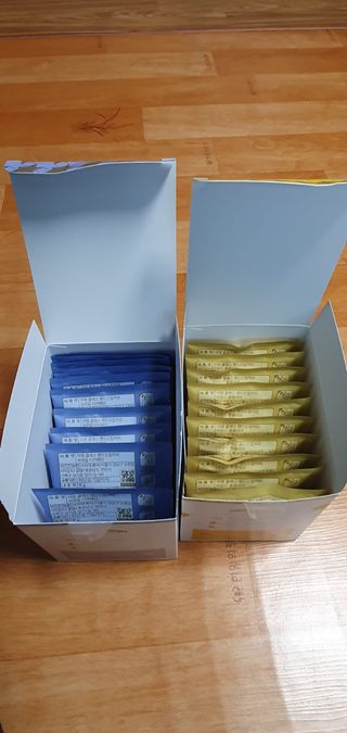 (주)쟈뎅 쟈뎅 클래스 핸드 드립 커피 10P 2종_디카페인 1종+랜덤 플레이버 1종 — 5점을 준 리뷰어가 2021년 4월 올린 사용 사진