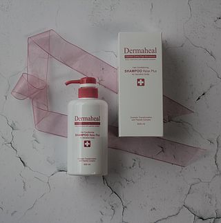 더마힐 헤어 컨디셔닝 샴푸 릴렉스 500ml — 5점을 준 리뷰어가 2021년 3월 올린 사용 사진