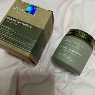 마리엔메이 시카 티트리 수딩 워시오프 마스크팩 125g — 4.5점을 준 리뷰어가 2022년 5월 올린 사용 사진