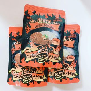 불타 지옥불카레 불지옥맛 180g x 3봉 — 4점을 준 리뷰어가 2021년 6월 올린 사용 사진