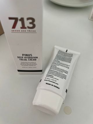 [세븐원쓰리 713] 내 본연의 피부회복 피누스 소나무보습크림 — 5점을 준 리뷰어가 2021년 11월 올린 사용 사진