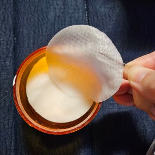 제주인디 비타민 C 반짝 점보 패드 — 5점을 준 리뷰어가 2023년 9월 올린 사용 사진