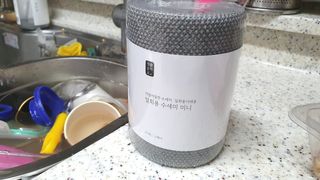 [생활공작소] 일회용 수세미 미니_그레이 60매 x 3입 — 4점을 준 리뷰어가 2021년 2월 올린 사용 사진