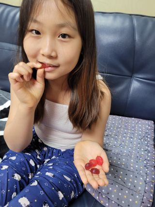 [팔도] 잔망루피젤리 믹스베리맛 42g 8개 — 5점을 준 리뷰어가 2022년 2월 올린 사용 사진