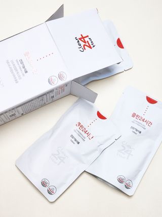 클린24시간 1BOX(5포) + 전용보틀(500ml) — 5점을 준 리뷰어가 2022년 12월 올린 사용 사진