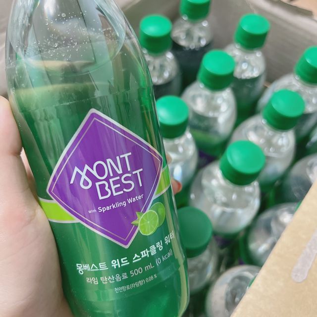 Montbest with Sparkling water Lime20병 리뷰 사진