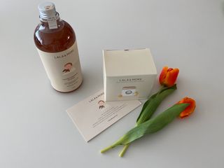 라라앤모어 유아 액체세제+세탁기클리너 — 5점을 준 리뷰어가 2022년 3월 올린 사용 사진