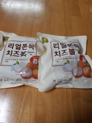 가치식탁 리얼쫀득치즈볼 — 4점을 준 리뷰어가 2021년 1월 올린 사용 사진