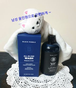 블랙페블 올인원 워시 쿨 웨이브 500ml — 5점을 준 리뷰어가 2021년 4월 올린 사용 사진