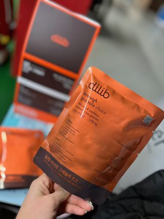 딜립 이너프 그래놀라 초코 — 5점을 준 리뷰어가 2022년 12월 올린 사용 사진