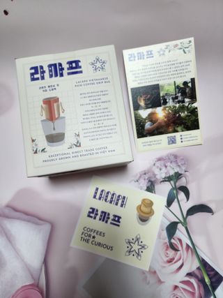 라까프 베트남 핀 커피 드립백 7개입 — 5점을 준 리뷰어가 2022년 9월 올린 사용 사진