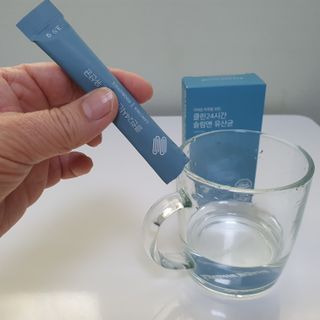 클린24시간 슬림앤유산균 1박스 (3.5g X 15포) — 5점을 준 리뷰어가 2023년 5월 올린 사용 사진
