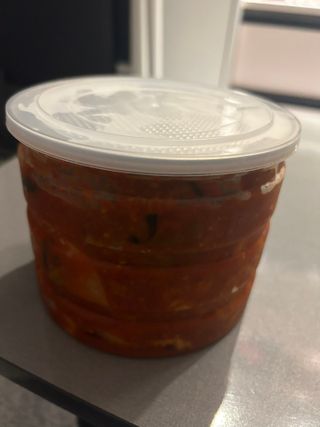 셰프애찬 알배기 겉절이 김치 1kg — 5점을 준 리뷰어가 2022년 11월 올린 사용 사진