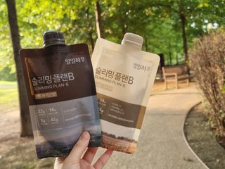 일일하우 슬리밍 플랜B 고소한 귀리맛, 진한 카카오맛 (체중조절식) — 5점을 준 리뷰어가 2023년 7월 올린 사용 사진