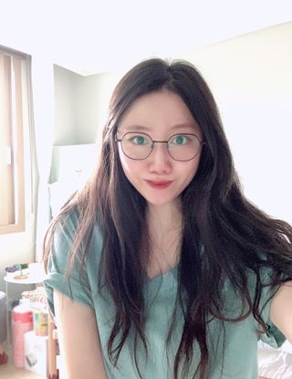 뷰맵  풀티타늄 초경량 9g 모던 판토 YOURS VM1024 SLV — 5점을 준 리뷰어가 2021년 9월 올린 사용 사진