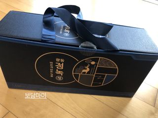 광동생활건강 [광동] 바르게 만든 녹용, 광동정녹청 — 5점을 준 리뷰어가 2022년 1월 올린 사용 사진