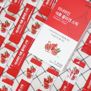 이너미인 석류 콜라겐 스틱 — 4.5점을 준 리뷰어가 2021년 1월 올린 사용 사진