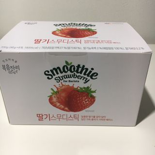 [복음자리] 바리스타 패키지 2종 랜덤발송 (딸기스무디 스틱+샤인머스캣에이드 or 망고스무디+자몽에이드) — 5점을 준 리뷰어가 2022년 7월 올린 사용 사진