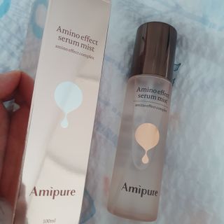 아미퓨어 아미노이펙트 세럼미스트 피부에 착 붙는 고보습 수분충전 간편 휴대 안개분사 속건조를 위한 꿀템 — 5점을 준 리뷰어가 2021년 7월 올린 사용 사진