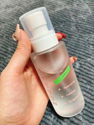 [시카앰플] 묘오한 고마진정할때 진정 스프레이 앰플 150ml — 4.5점을 준 리뷰어가 2021년 3월 올린 사용 사진