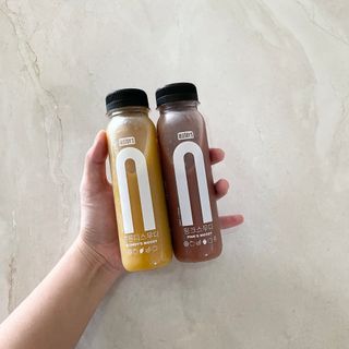 BLENDY'S 핑크 스무디+블론디 스무디 — 5점을 준 리뷰어가 2021년 10월 올린 사용 사진