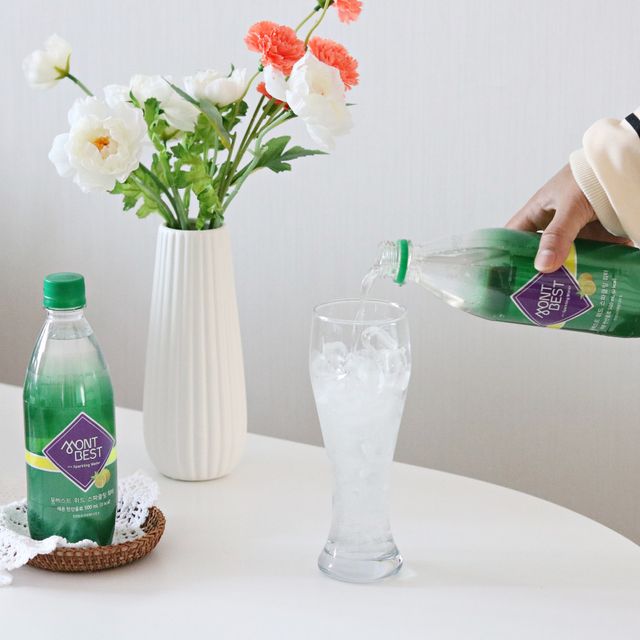 Montbest with Sparkling water Lemon OR Lime 20병(랜덤) 리뷰 사진