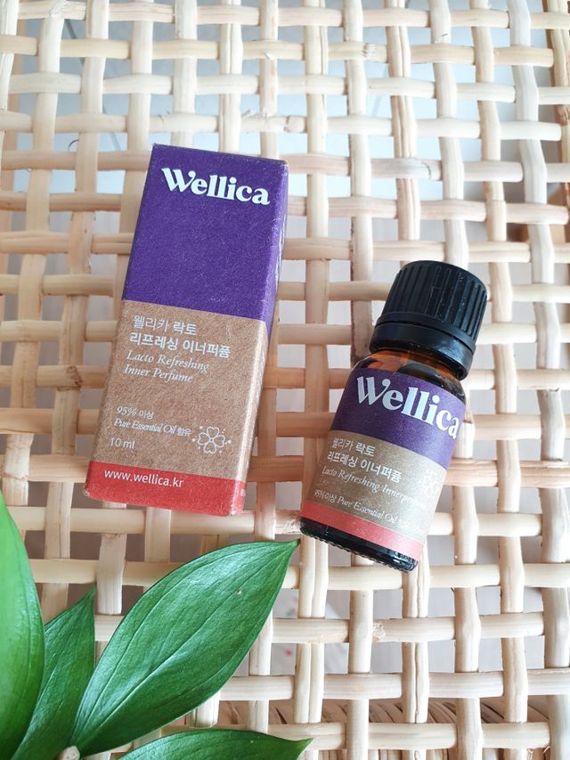 웰리카 락토 리프레싱 이너퍼퓸 10ml 리뷰 사진