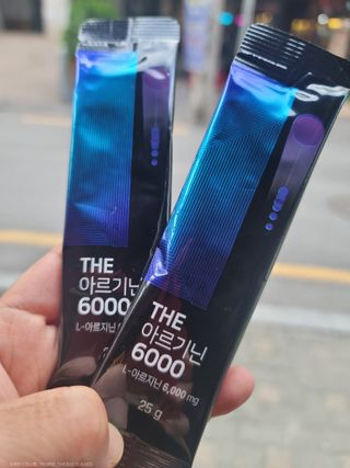 [닥터루템]THE 맛있고 THE 진한 THE 아르기닌 6000 1box (15포) — 5점을 준 리뷰어가 2022년 9월 올린 사용 사진