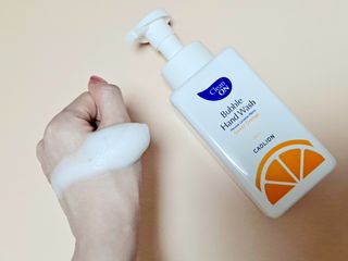 카오리온코스메틱스 클린온 버블 핸드 워시 500ml — 5점을 준 리뷰어가 2021년 8월 올린 사용 사진