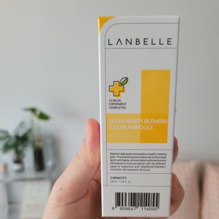 랑벨 비타 에너지 잡티 앰플 50ml 고농축 비타민, 저자극, 수분 촉촉, 미백 앰플 — 5점을 준 리뷰어가 2022년 3월 올린 사용 사진