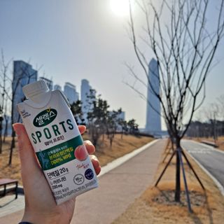 셀렉스스포츠 셀렉스 스포츠 웨이 프로틴 복숭아_ 330ml x 12팩 — 5점을 준 리뷰어가 2021년 3월 올린 사용 사진