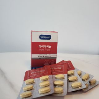 뉴트리션팩토리 비타프렙 하이퍼씨슬 밀크씨슬 900mg — 5점을 준 리뷰어가 2021년 10월 올린 사용 사진