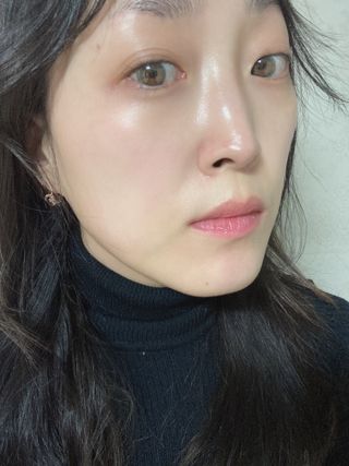 [메디팜] 대용량 바이옴 미백 비타민 앰플 — 4점을 준 리뷰어가 2022년 2월 올린 사용 사진