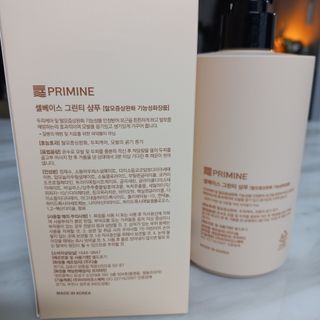 프리마인 더이상 뻣뻣하고 효과없는 탈모샴푸는 NO. 근본부터 케어하는 셀베이스 그린티샴푸(500ml) — 5점을 준 리뷰어가 2023년 1월 올린 사용 사진