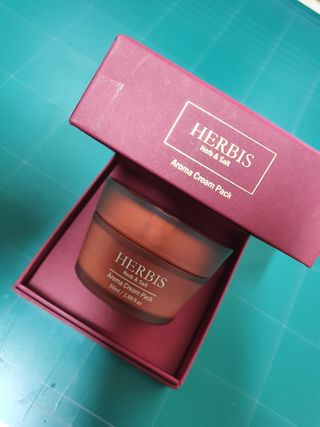 약손명가코스메틱 헤르비스 아로마 크림팩 50ml — 5점을 준 리뷰어가 2021년 1월 올린 사용 사진